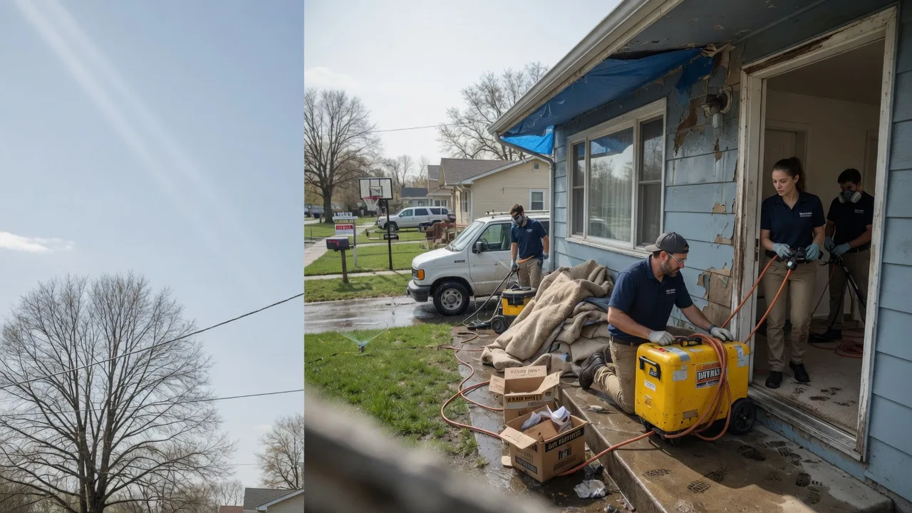 Basement Flood Cleanup in Albion, PA near me